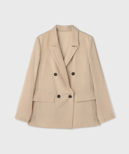 GRACE CONTINENTAL / グレースコンチネンタル テーラードジャケット | シアーウールジャケット | 詳細8