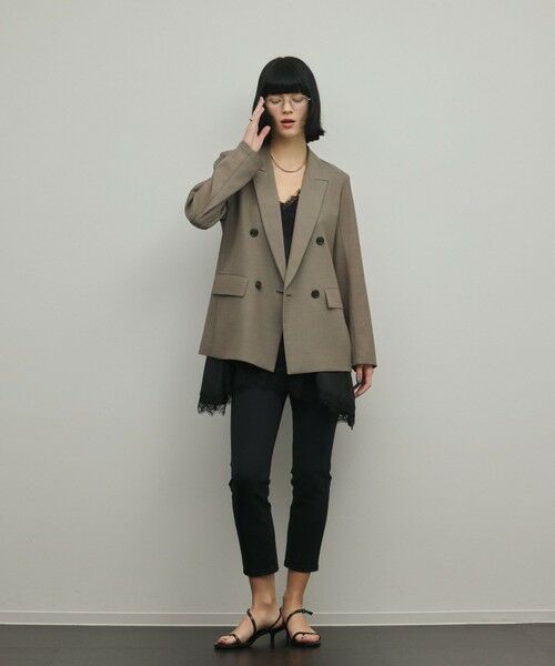 GRACE CONTINENTAL / グレースコンチネンタル テーラードジャケット | シアーウールジャケット | 詳細18