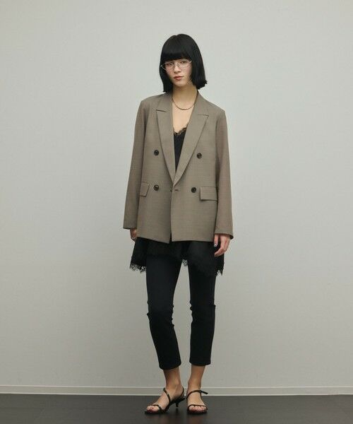 GRACE CONTINENTAL / グレースコンチネンタル テーラードジャケット | シアーウールジャケット | 詳細22