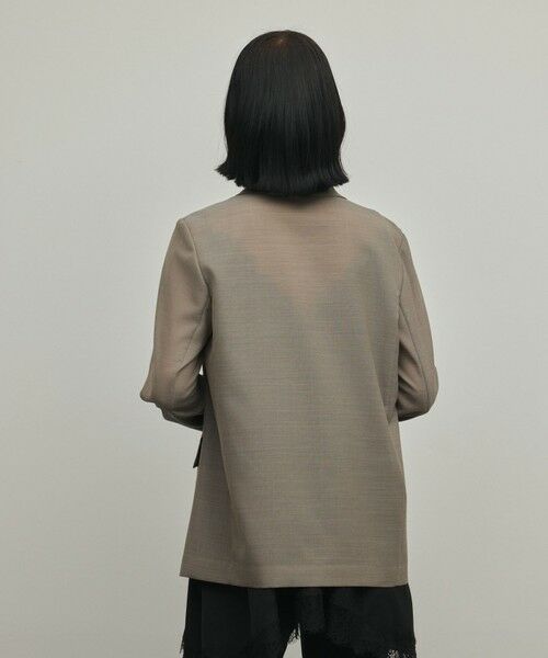 GRACE CONTINENTAL / グレースコンチネンタル テーラードジャケット | シアーウールジャケット | 詳細12