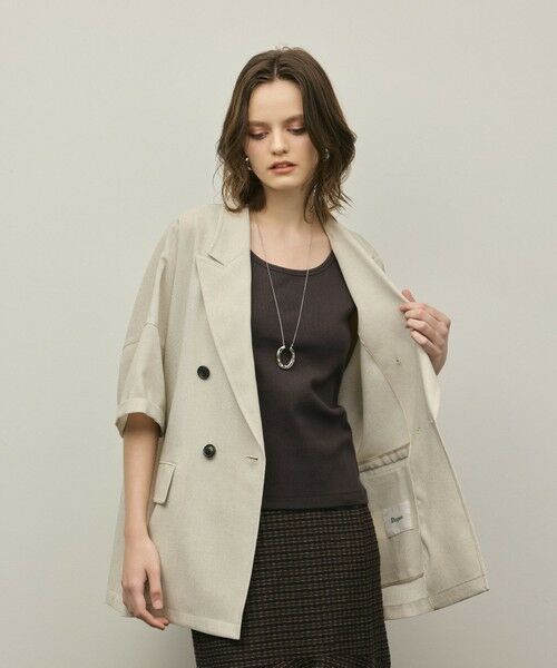 GRACE CONTINENTAL / グレースコンチネンタル テーラードジャケット | ドルマンテーラードジャケット | 詳細10