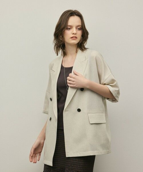 GRACE CONTINENTAL / グレースコンチネンタル テーラードジャケット | ドルマンテーラードジャケット | 詳細6