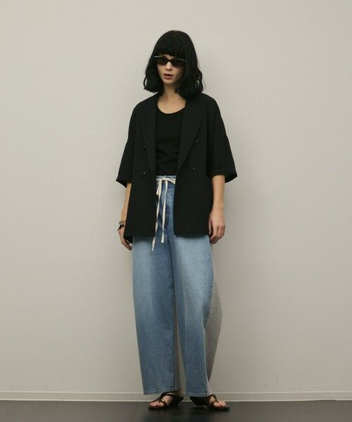 GRACE CONTINENTAL / グレースコンチネンタル テーラードジャケット | ドルマンテーラードジャケット（ブラック）