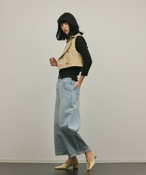 GRACE CONTINENTAL / グレースコンチネンタル その他パンツ | クロップトバレルパンツ | 詳細4