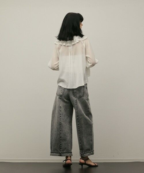 GRACE CONTINENTAL / グレースコンチネンタル その他パンツ | クロップトバレルパンツ | 詳細12