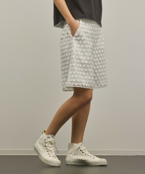 GRACE CONTINENTAL / グレースコンチネンタル その他パンツ | モチーフチュールパンツ | 詳細6