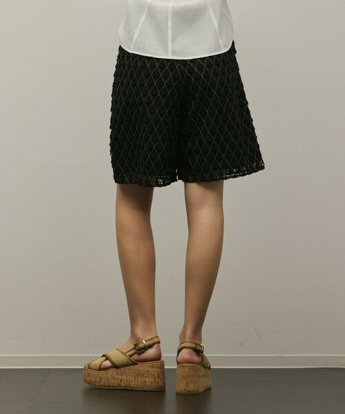 GRACE CONTINENTAL / グレースコンチネンタル その他パンツ | モチーフチュールパンツ | 詳細14