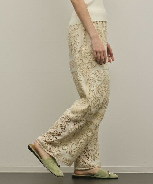 GRACE CONTINENTAL / グレースコンチネンタル その他パンツ | パネル刺繍パンツ | 詳細8