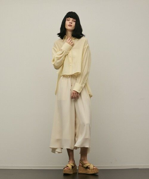GRACE CONTINENTAL / グレースコンチネンタル その他パンツ | イレギュラーキュロットパンツ | 詳細4