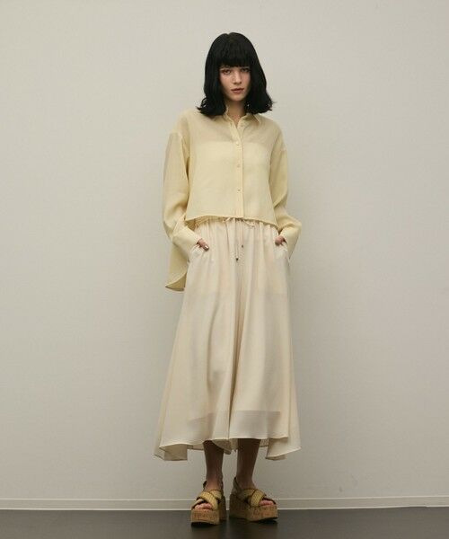 GRACE CONTINENTAL / グレースコンチネンタル その他パンツ | イレギュラーキュロットパンツ（キナリ）