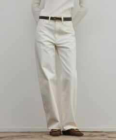 GRACE CONTINENTAL / グレースコンチネンタル デニムパンツ | ワイドストレートホワイトデニム