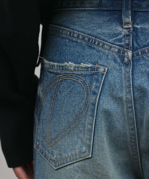 GRACE CONTINENTAL / グレースコンチネンタル デニムパンツ | ワイドストレートデニムパンツ | 詳細10