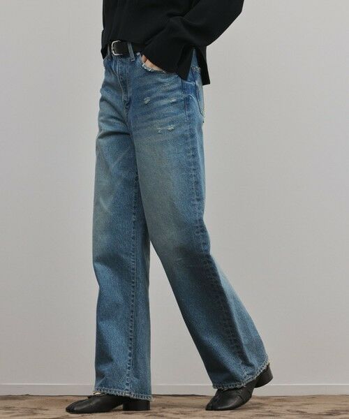 GRACE CONTINENTAL / グレースコンチネンタル デニムパンツ | ワイドストレートデニムパンツ（インディゴ）