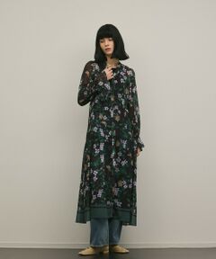 GRACE CONTINENTAL / グレースコンチネンタル ドレス | ドロストティアードフレアワンピース