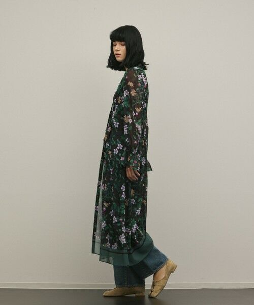 GRACE CONTINENTAL / グレースコンチネンタル ドレス | ドロストティアードフレアワンピース | 詳細15