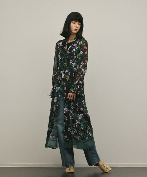 GRACE CONTINENTAL / グレースコンチネンタル ドレス | ドロストティアードフレアワンピース | 詳細17