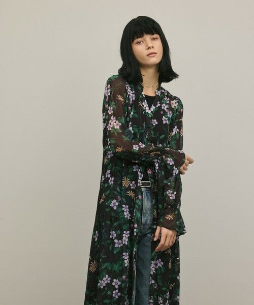 GRACE CONTINENTAL / グレースコンチネンタル ドレス | ドロストティアードフレアワンピース | 詳細19