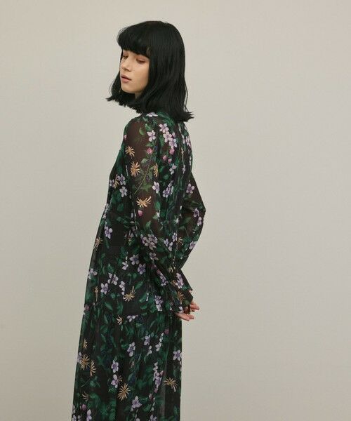 GRACE CONTINENTAL / グレースコンチネンタル ドレス | ドロストティアードフレアワンピース | 詳細20