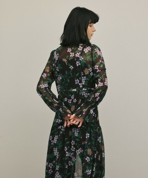 GRACE CONTINENTAL / グレースコンチネンタル ドレス | ドロストティアードフレアワンピース | 詳細21