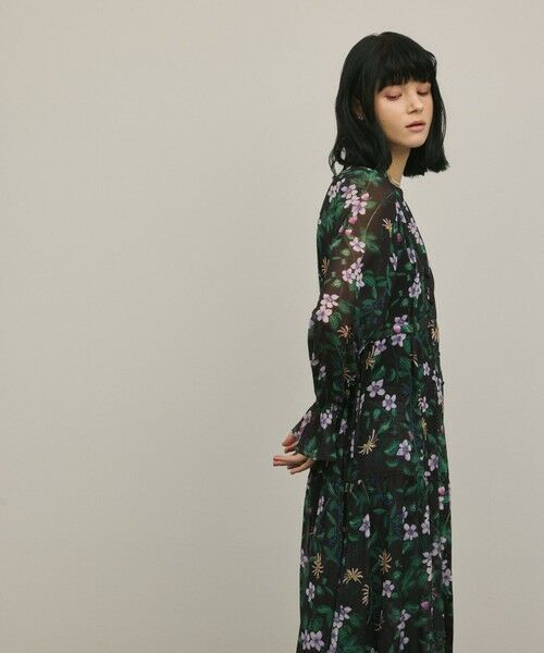 GRACE CONTINENTAL / グレースコンチネンタル ドレス | ドロストティアードフレアワンピース | 詳細22