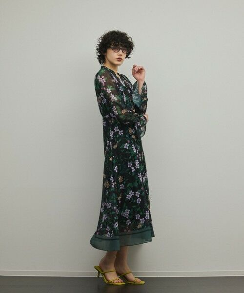 GRACE CONTINENTAL / グレースコンチネンタル ドレス | ドロストティアードフレアワンピース | 詳細24