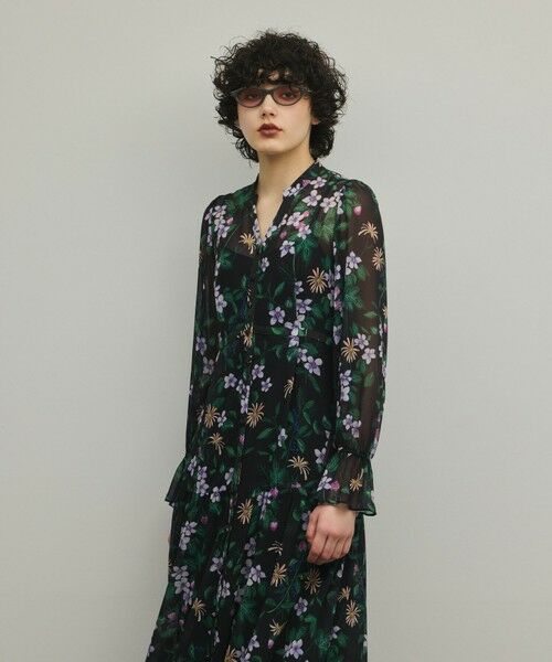 GRACE CONTINENTAL / グレースコンチネンタル ドレス | ドロストティアードフレアワンピース | 詳細27