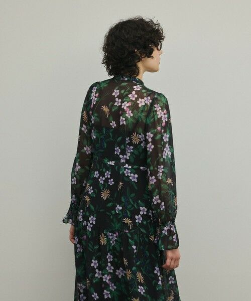 GRACE CONTINENTAL / グレースコンチネンタル ドレス | ドロストティアードフレアワンピース | 詳細29