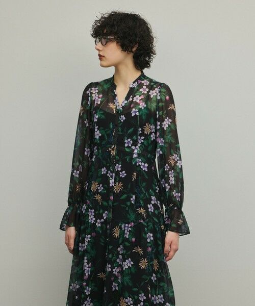 GRACE CONTINENTAL / グレースコンチネンタル ドレス | ドロストティアードフレアワンピース | 詳細30