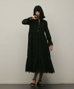 GRACE CONTINENTAL / グレースコンチネンタル ロング・マキシ丈ワンピース | カットレースワンピース