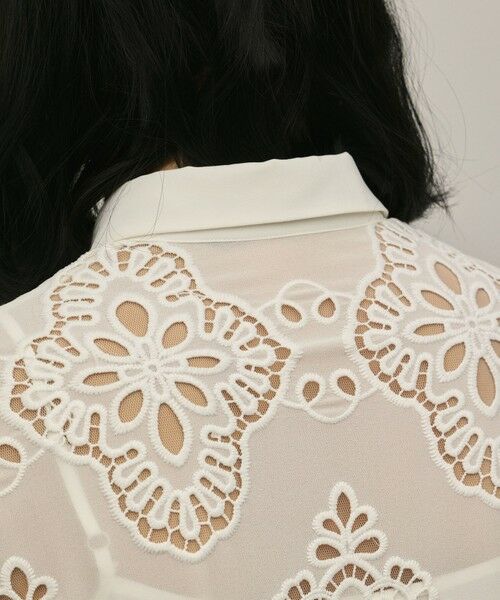 GRACE CONTINENTAL / グレースコンチネンタル ロング・マキシ丈ワンピース | カットレースワンピース | 詳細13