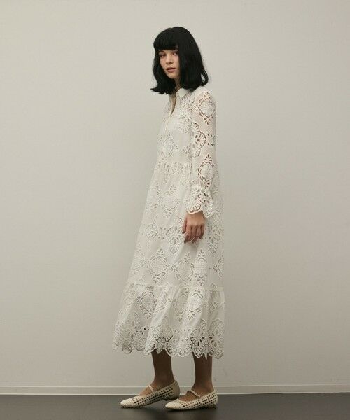 GRACE CONTINENTAL / グレースコンチネンタル ロング・マキシ丈ワンピース | カットレースワンピース | 詳細2