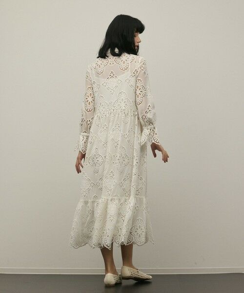 GRACE CONTINENTAL / グレースコンチネンタル ロング・マキシ丈ワンピース | カットレースワンピース | 詳細4