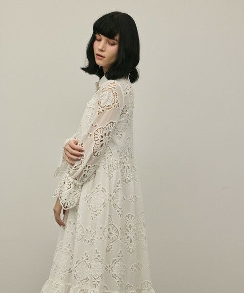 GRACE CONTINENTAL / グレースコンチネンタル ロング・マキシ丈ワンピース | カットレースワンピース | 詳細6