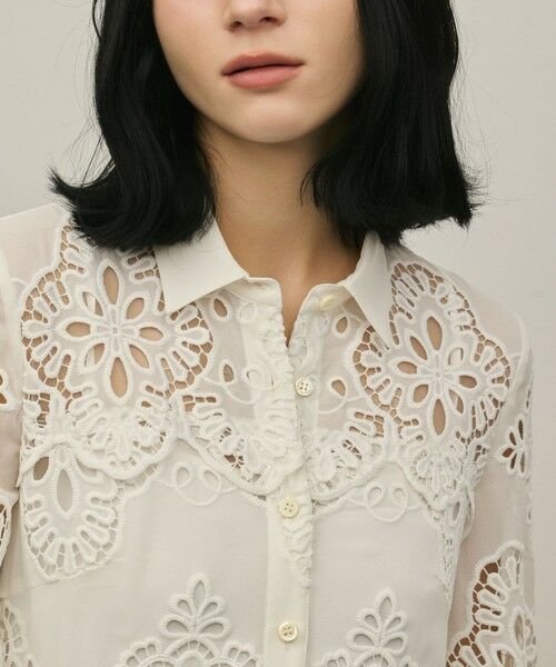 GRACE CONTINENTAL / グレースコンチネンタル ロング・マキシ丈ワンピース | カットレースワンピース | 詳細9