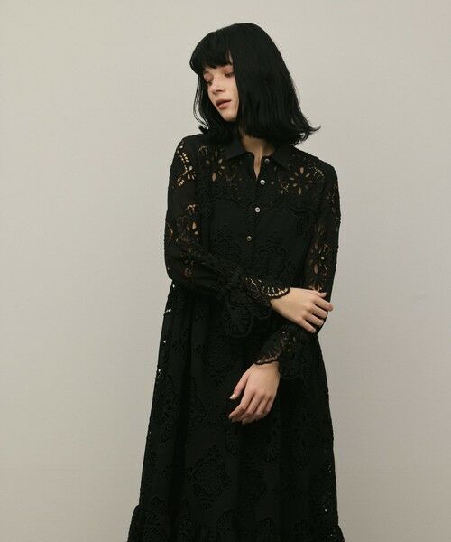 GRACE CONTINENTAL / グレースコンチネンタル ロング・マキシ丈ワンピース | カットレースワンピース | 詳細18