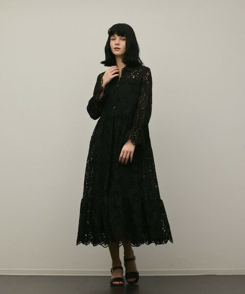 GRACE CONTINENTAL / グレースコンチネンタル ロング・マキシ丈ワンピース | カットワーク刺繍ワンピース | 詳細23
