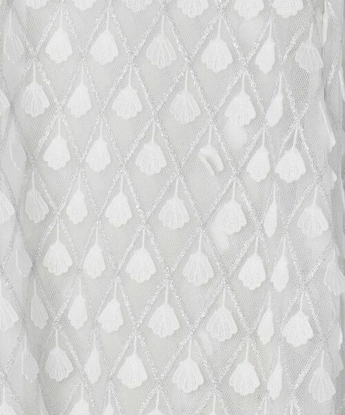GRACE CONTINENTAL / グレースコンチネンタル シャツ・ブラウス | モチーフチュールブラウス | 詳細17