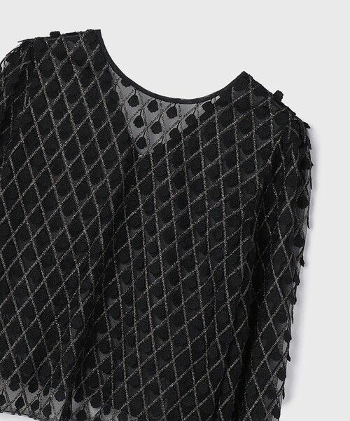 GRACE CONTINENTAL / グレースコンチネンタル シャツ・ブラウス | モチーフチュールブラウス | 詳細30