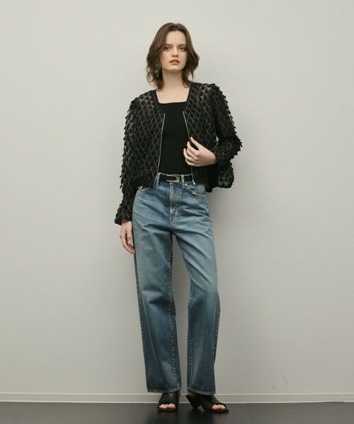 GRACE CONTINENTAL / グレースコンチネンタル シャツ・ブラウス | モチーフチュールブラウス | 詳細20