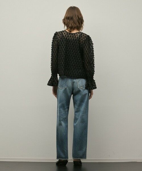 GRACE CONTINENTAL / グレースコンチネンタル シャツ・ブラウス | モチーフチュールブラウス | 詳細22