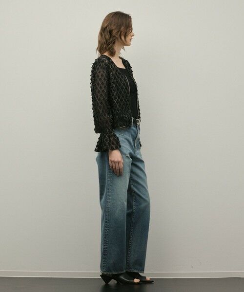 GRACE CONTINENTAL / グレースコンチネンタル シャツ・ブラウス | モチーフチュールブラウス | 詳細23