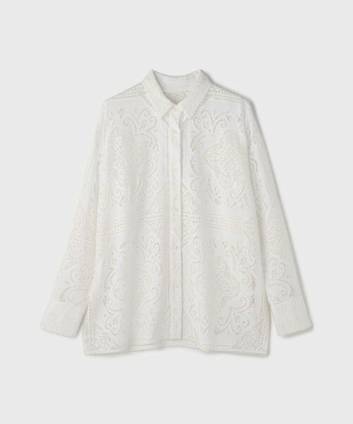 GRACE CONTINENTAL / グレースコンチネンタル シャツ・ブラウス | パネル刺繍シャツ | 詳細11