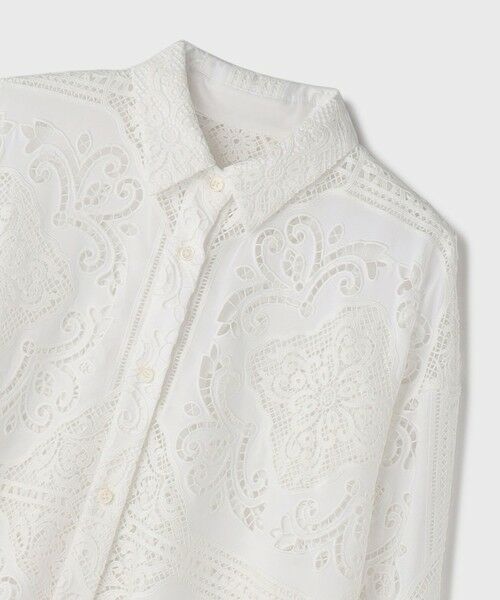 GRACE CONTINENTAL / グレースコンチネンタル シャツ・ブラウス | パネル刺繍シャツ | 詳細13