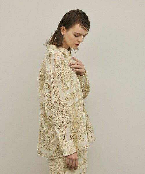 GRACE CONTINENTAL / グレースコンチネンタル シャツ・ブラウス | パネル刺繍シャツ | 詳細21