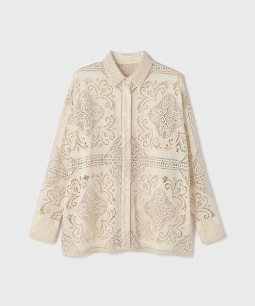 GRACE CONTINENTAL / グレースコンチネンタル シャツ・ブラウス | パネル刺繍シャツ | 詳細23