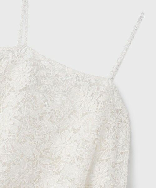 GRACE CONTINENTAL / グレースコンチネンタル キャミソール・チューブトップ | フラワーレースキャミソール | 詳細15