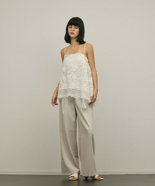 GRACE CONTINENTAL / グレースコンチネンタル キャミソール・チューブトップ | フラワーレースキャミソール | 詳細5