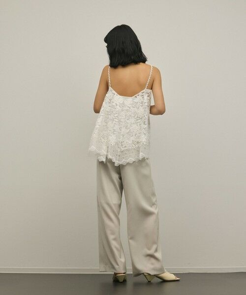 GRACE CONTINENTAL / グレースコンチネンタル キャミソール・チューブトップ | フラワーレースキャミソール | 詳細7