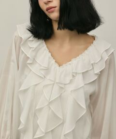 GRACE CONTINENTAL / グレースコンチネンタル シャツ・ブラウス | フリルブラウス
