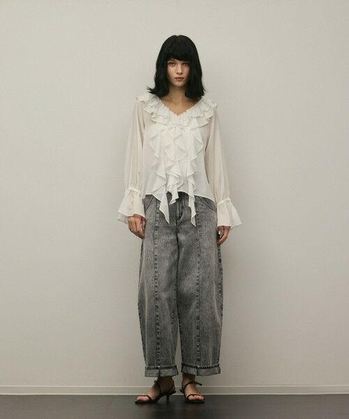 GRACE CONTINENTAL / グレースコンチネンタル シャツ・ブラウス | フリルブラウス | 詳細1